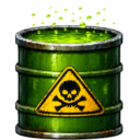 Toxic barrel enemy